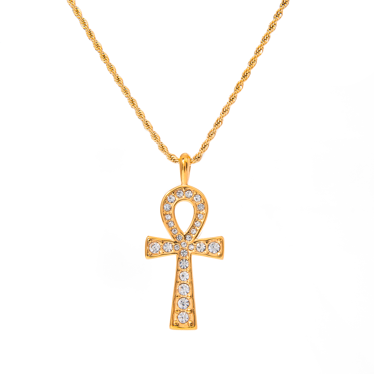 Céleste Necklace Rosa Gold