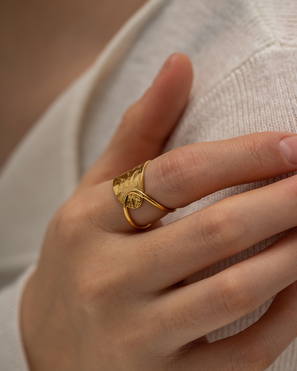 Céleste Ring Catherine 18K Gold - 5