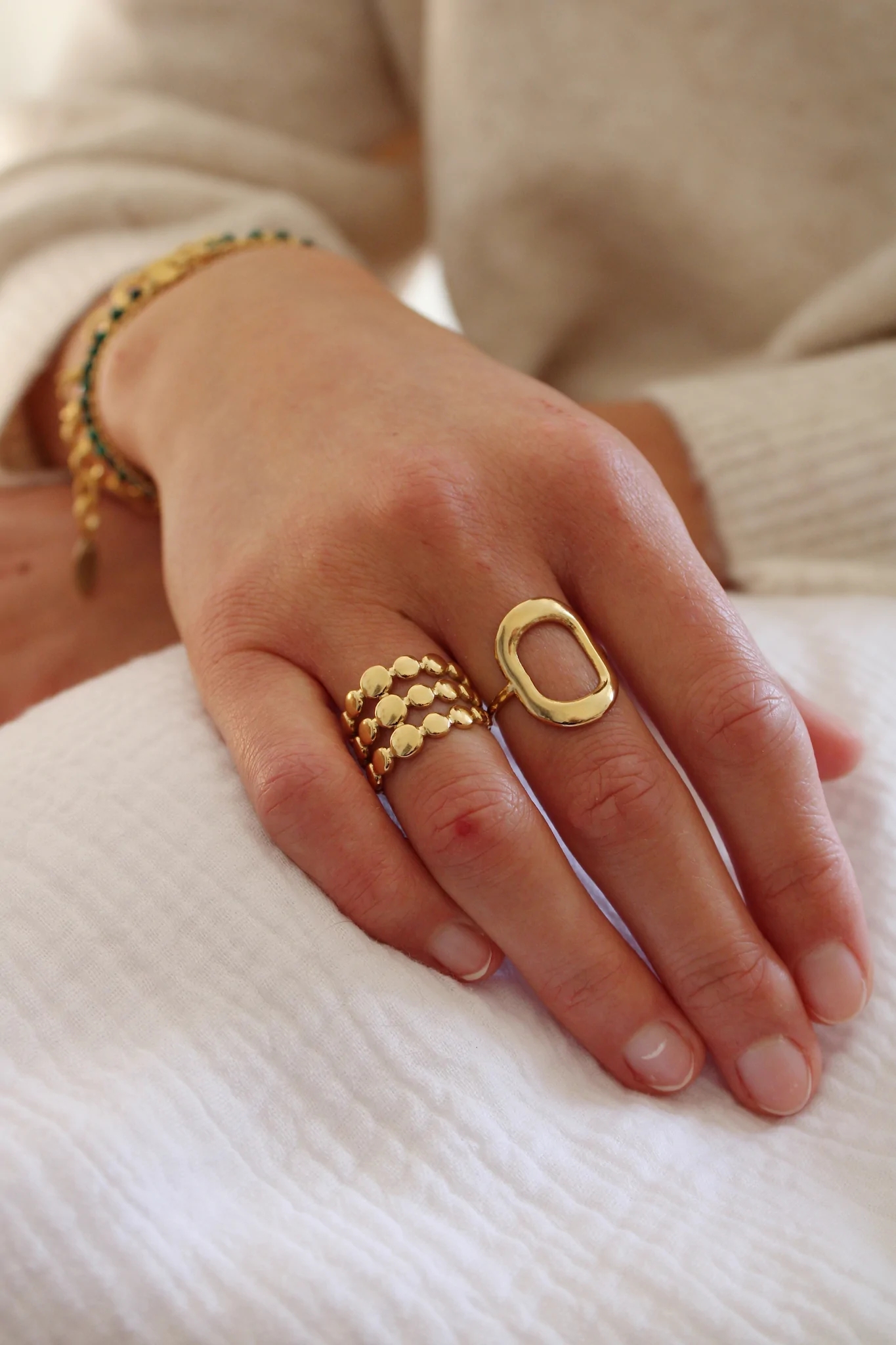 Céleste Ring Chloé 18K Gold - 6