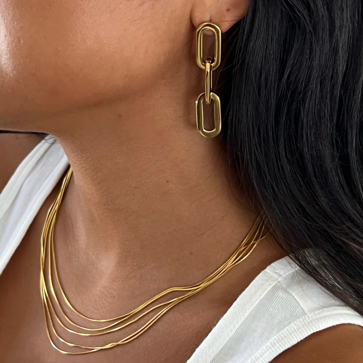 Céleste Necklace Rita Gold - 6