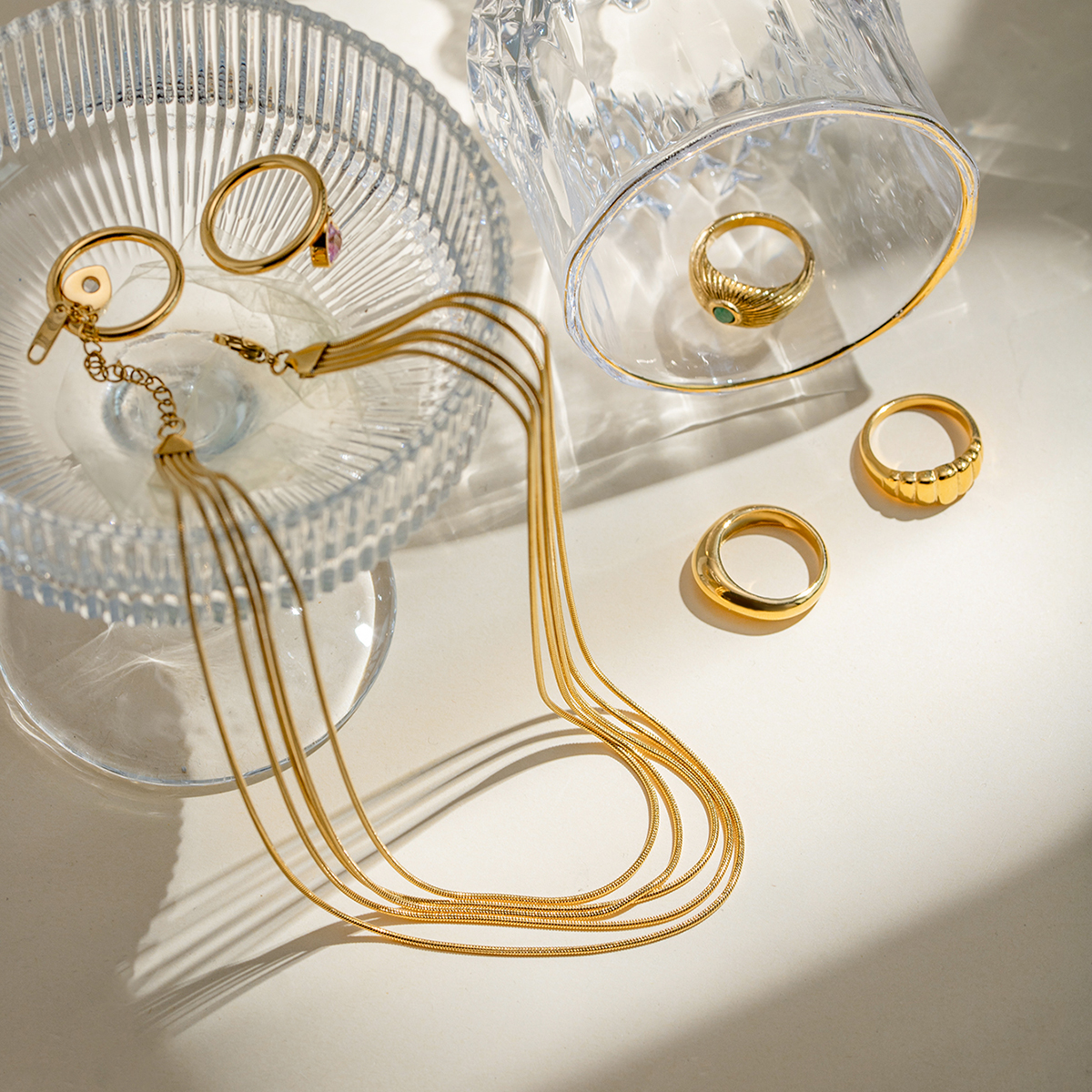 Céleste Necklace Rita Gold - 5