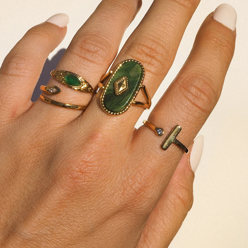 Céleste Ring Aurore 18K Gold - 8