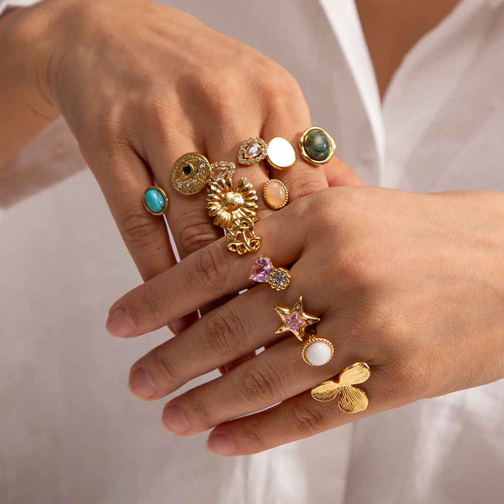 Céleste Ring Zoélie 18K Gold - 7