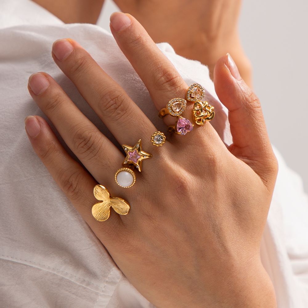 Céleste Ring Zoélie 18K Gold - 5