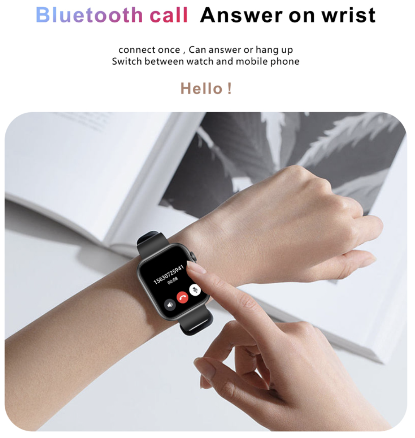 Philippe Palmer Smart Watch LP40 Blue - 14