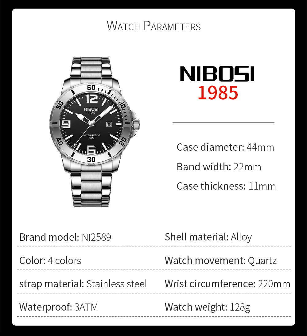 Nibosi Stormbringer Gold Black - 17