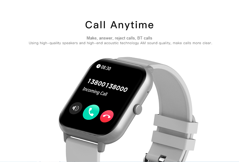 Philippe Palmer Smart Watch LP43 White - 9