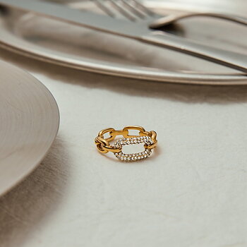 Céleste Ring Cléophée 18K Gold
