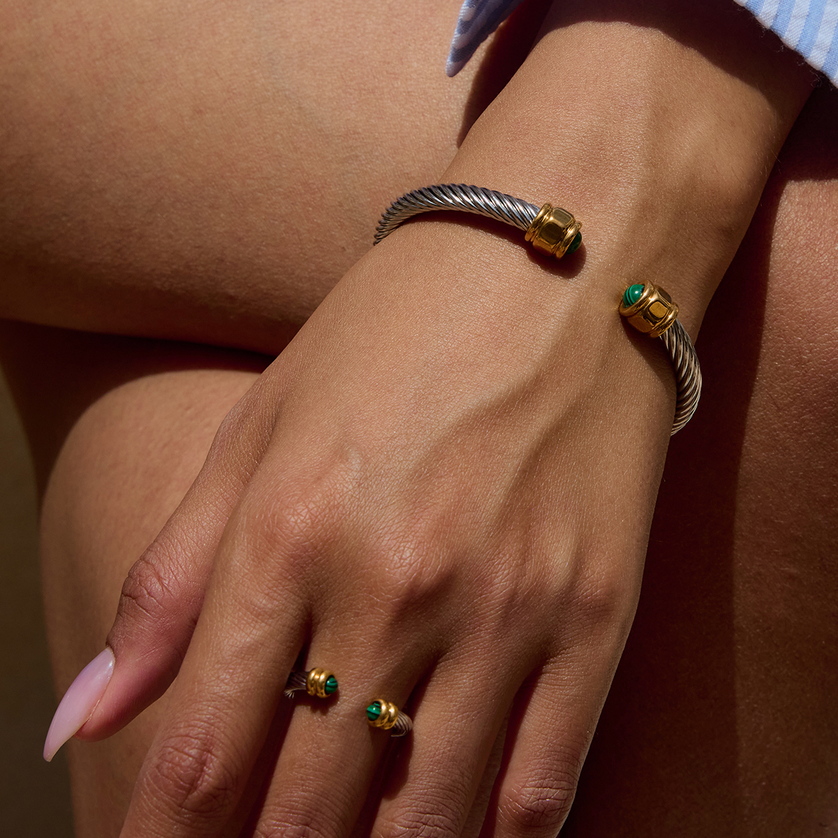 Céleste Bangle Ermeline 18K Gold - 6