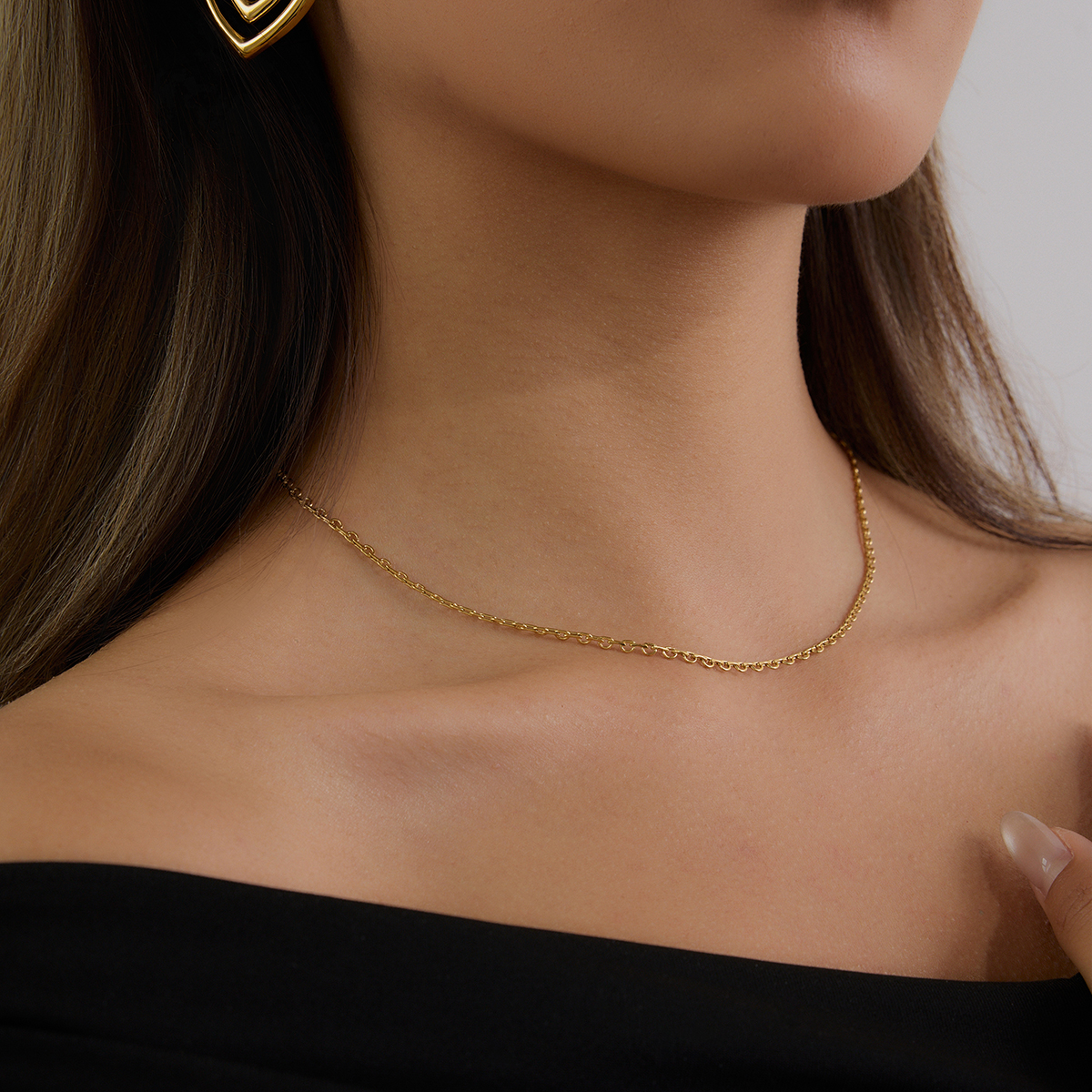 Céleste Necklace Fanchon 18K Gold