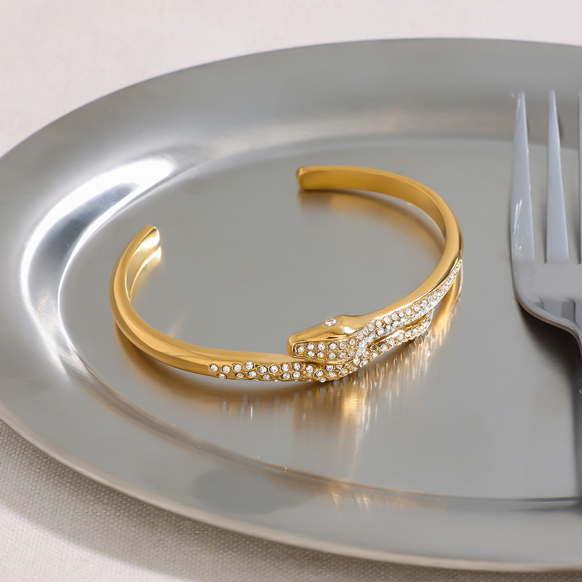 Céleste Bangle Guyonne 18K Gold - 4
