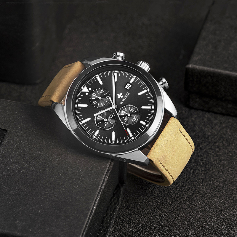 WWOOR TimeTracer Silver Black - 6
