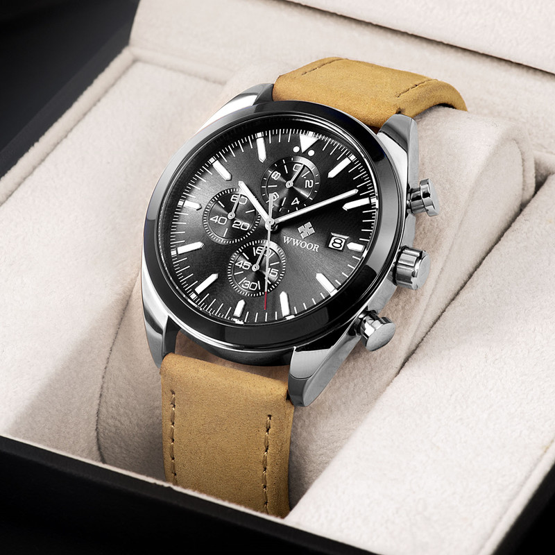 WWOOR TimeTracer Silver Black - 7