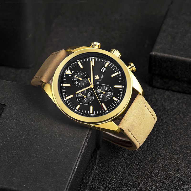 WWOOR TimeTracer Gold Black - 8