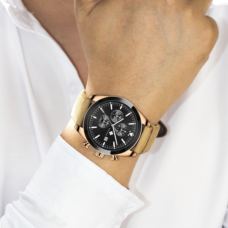 WWOOR TimeTracer Rose Gold Black - 6