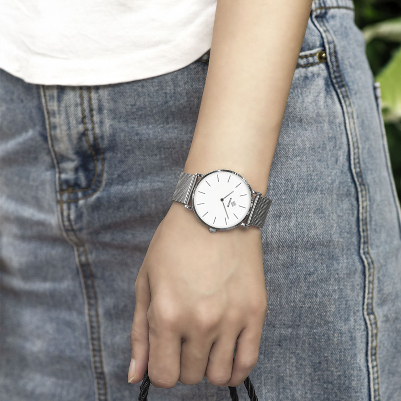 WWOOR HourStone Silver White - 5