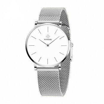 WWOOR HourStone Silver White