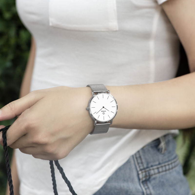 WWOOR HourStone Silver White - 4