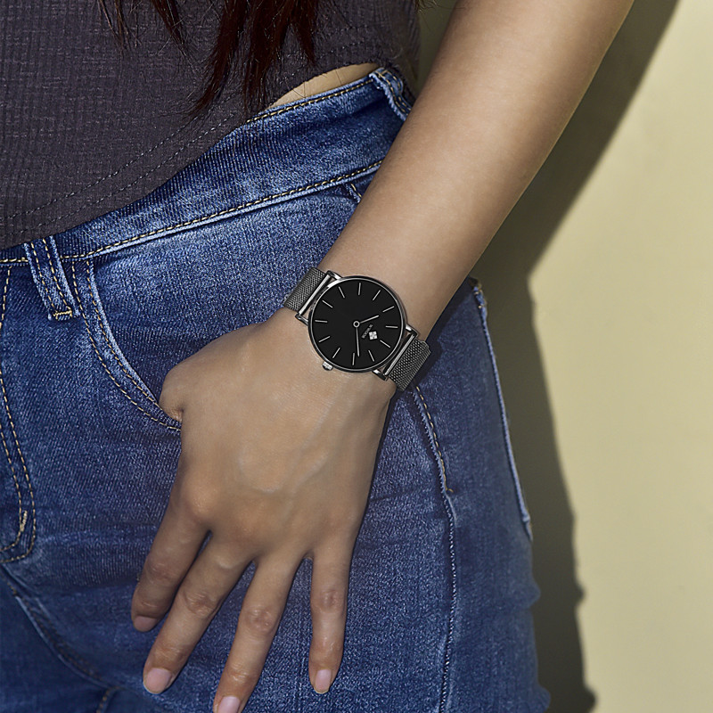 WWOOR HourStone Silver Black - 5