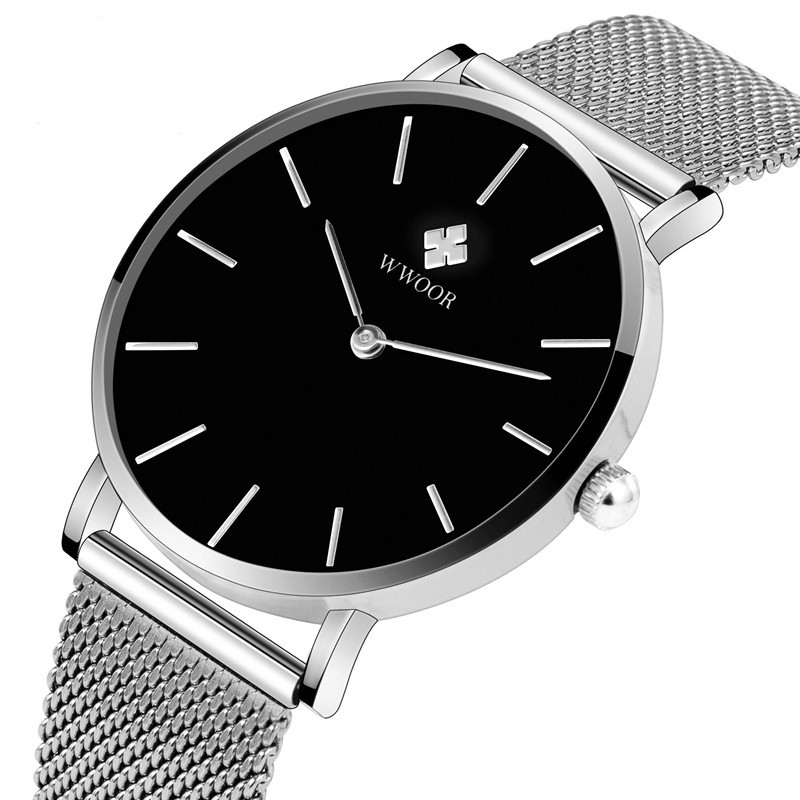 WWOOR HourStone Silver Black - 3