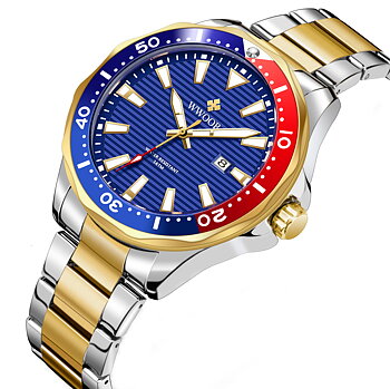 WWOOR Ripple Silver Gold Blue