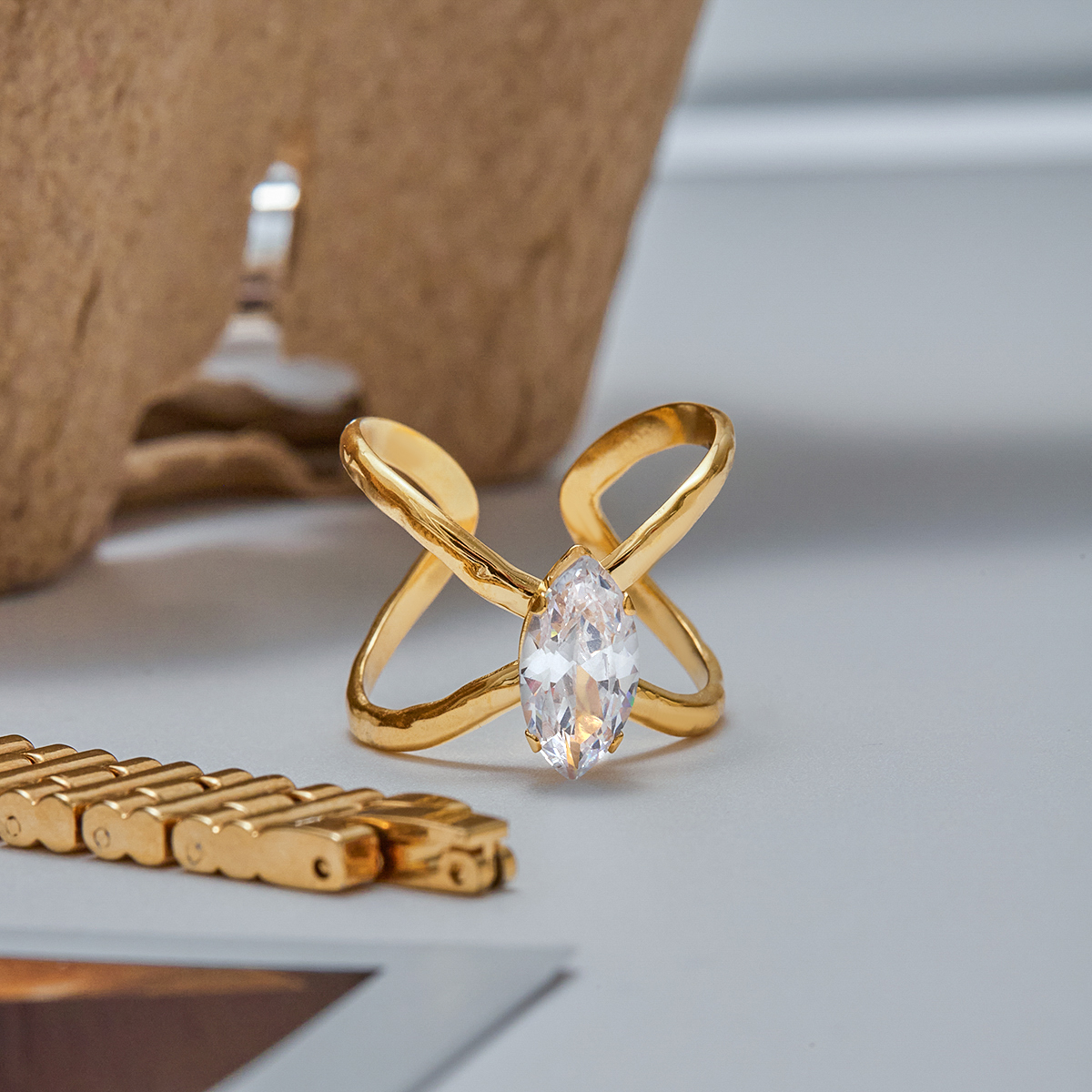 Céleste Ring Théliane 18K Gold - 4
