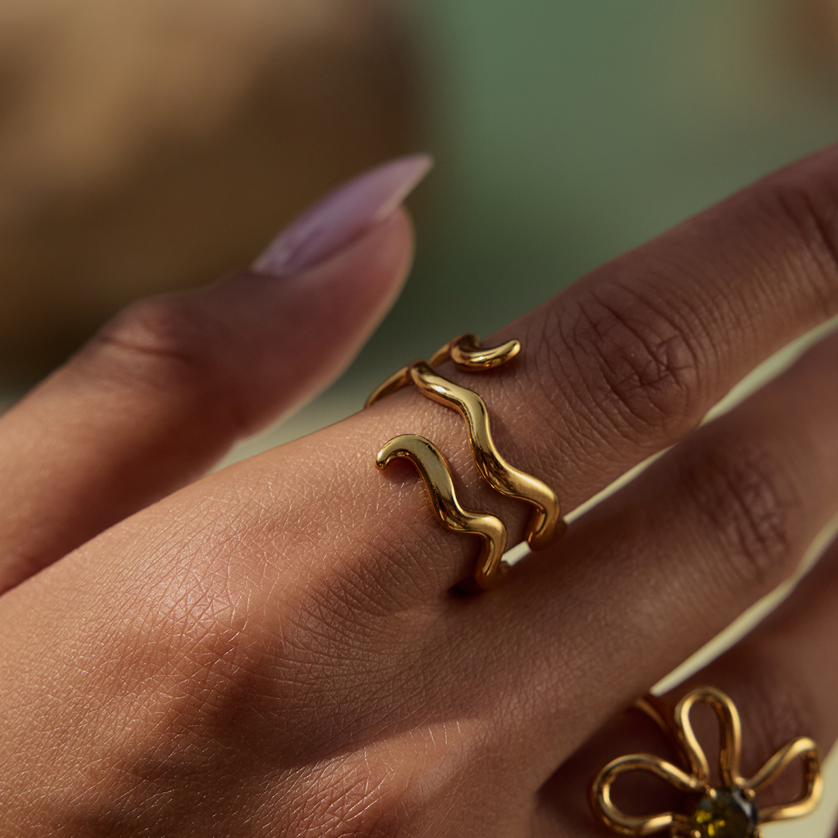 Céleste Ring Vesperine 18K Gold - 5