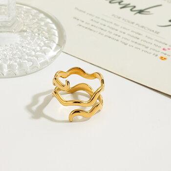 Céleste Ring Vesperine 18K Gold