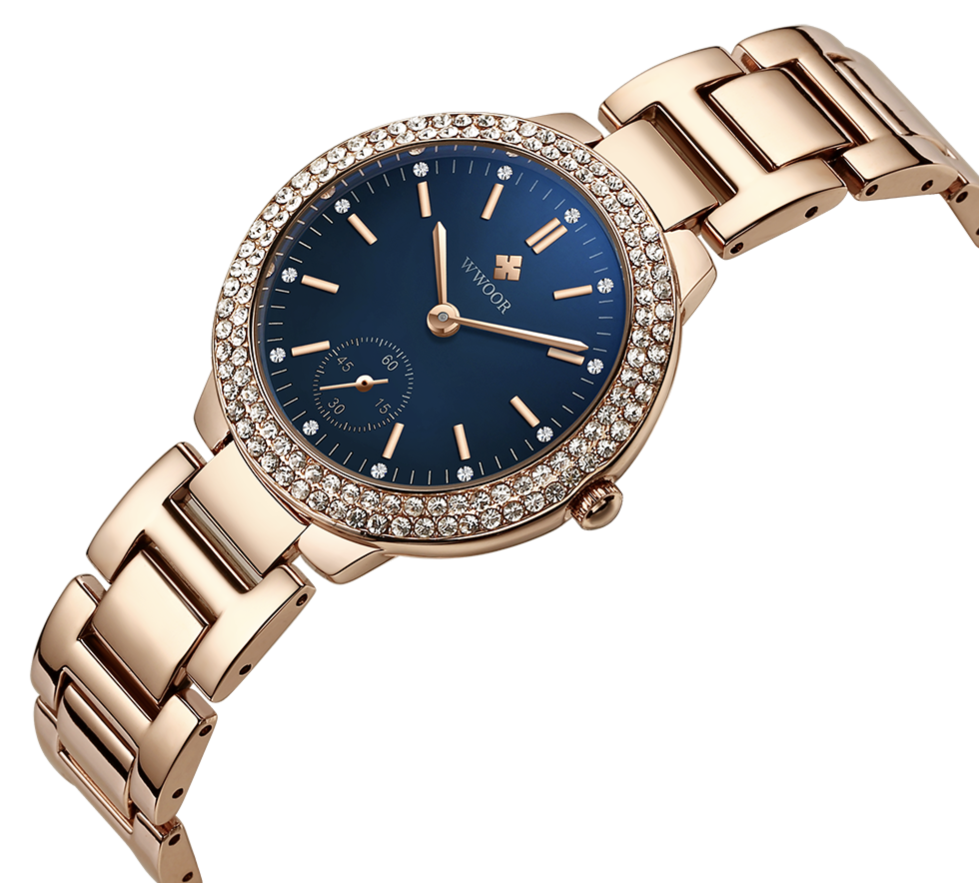 WWOOR Primrose Rose Gold Blue - 3