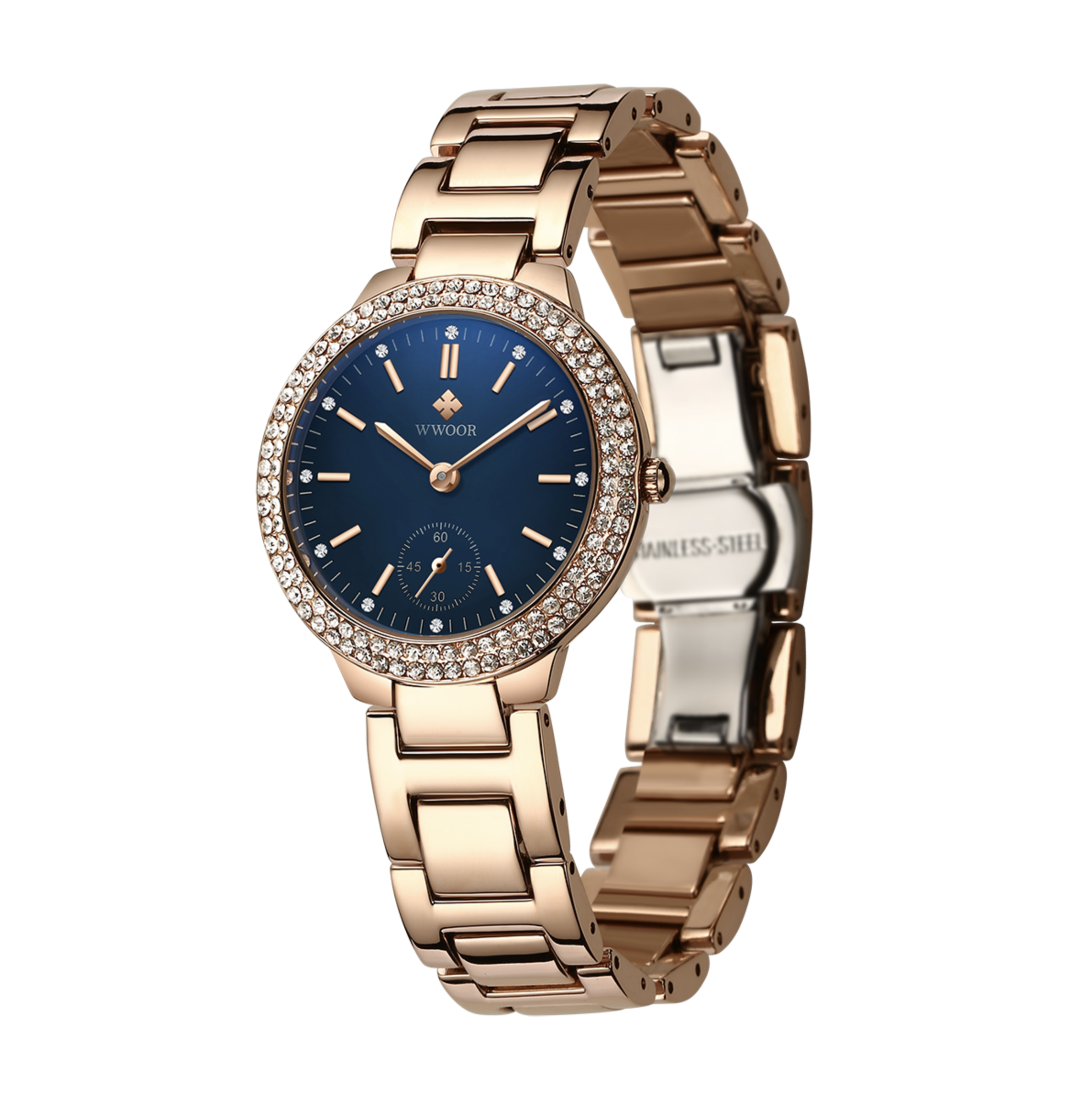 WWOOR Primrose Rose Gold Blue - 2