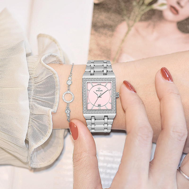 WWOOR Moonstone Silver Pink - 6