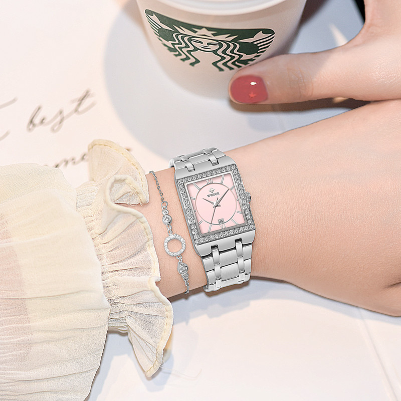 WWOOR Moonstone Silver Pink - 5