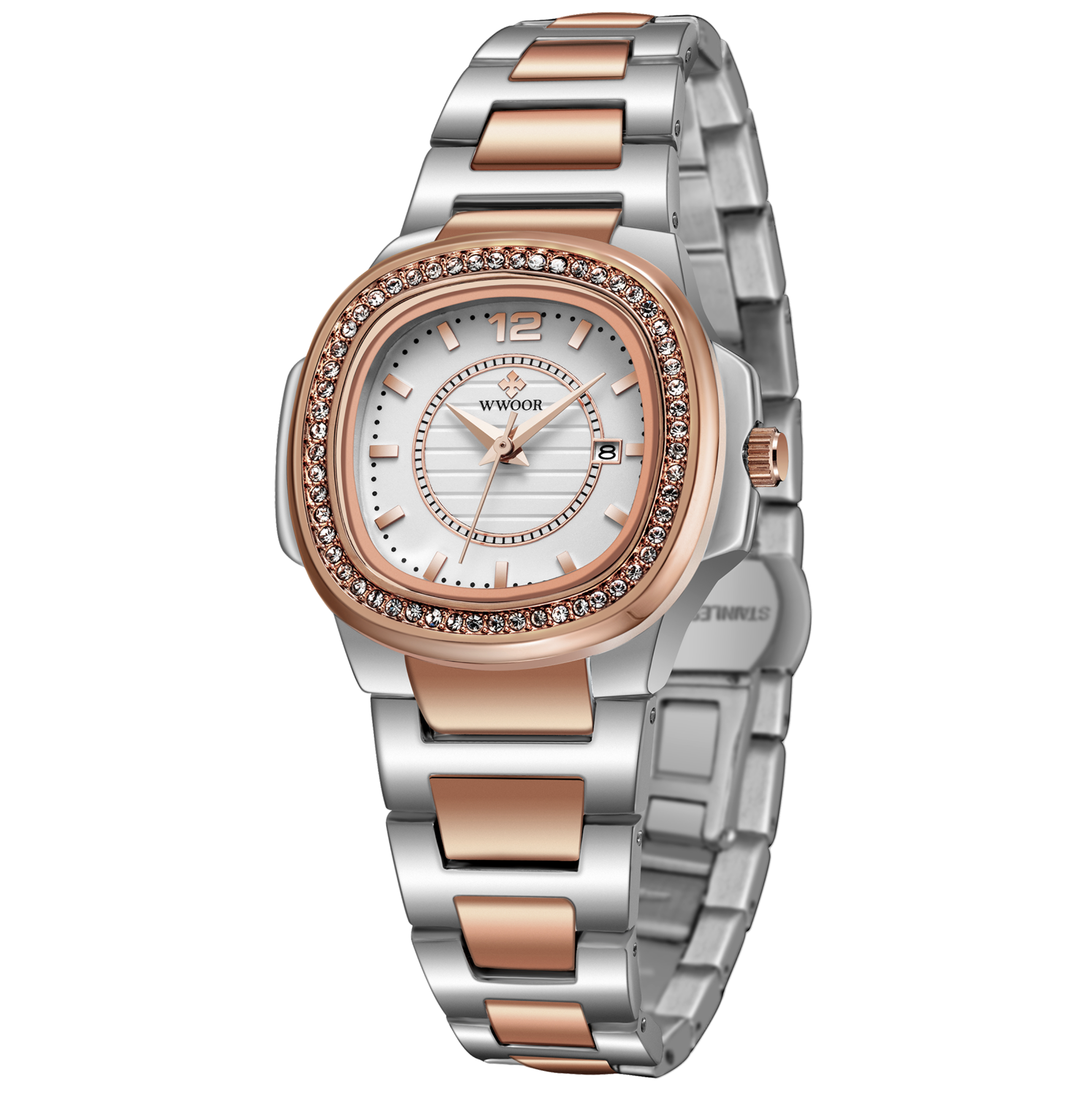 WWOOR Sunstone Silver Rose Gold - 2