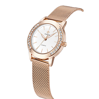 WWOOR Cantana Rose Gold White