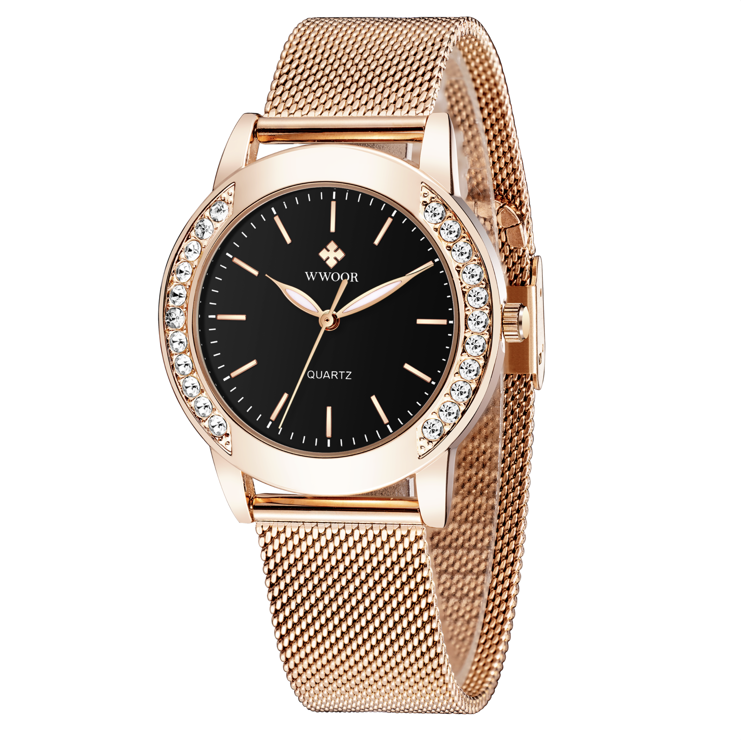 WWOOR Cantana Rose Gold Black - 3