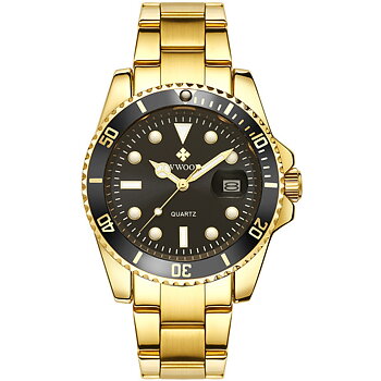 WWOOR Aquamarine Gold Black