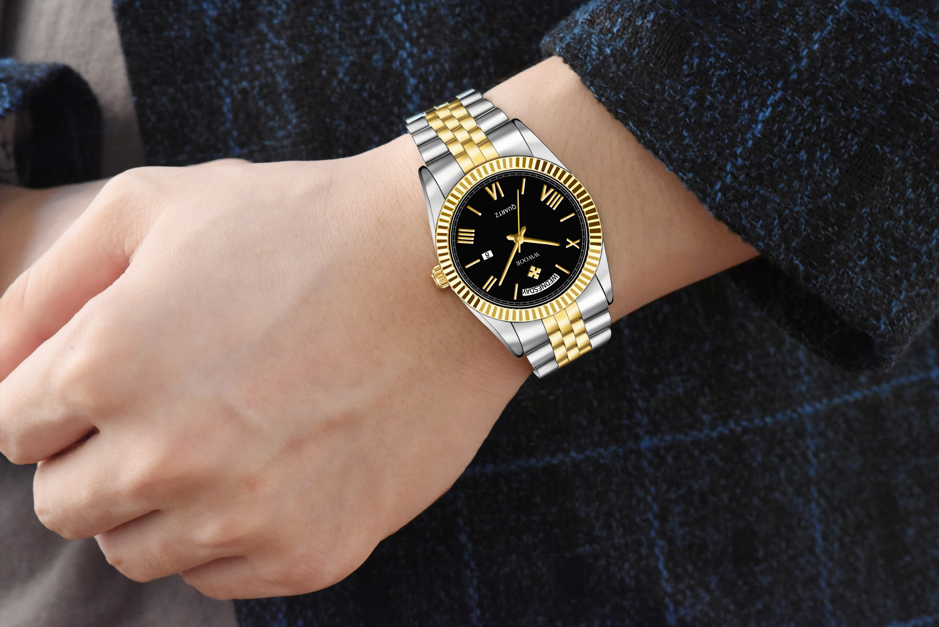 WWOOR Heirloom Silver Gold Black - 5