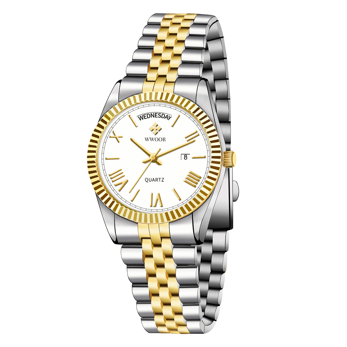 WWOOR Heirloom Silver Gold White - 3