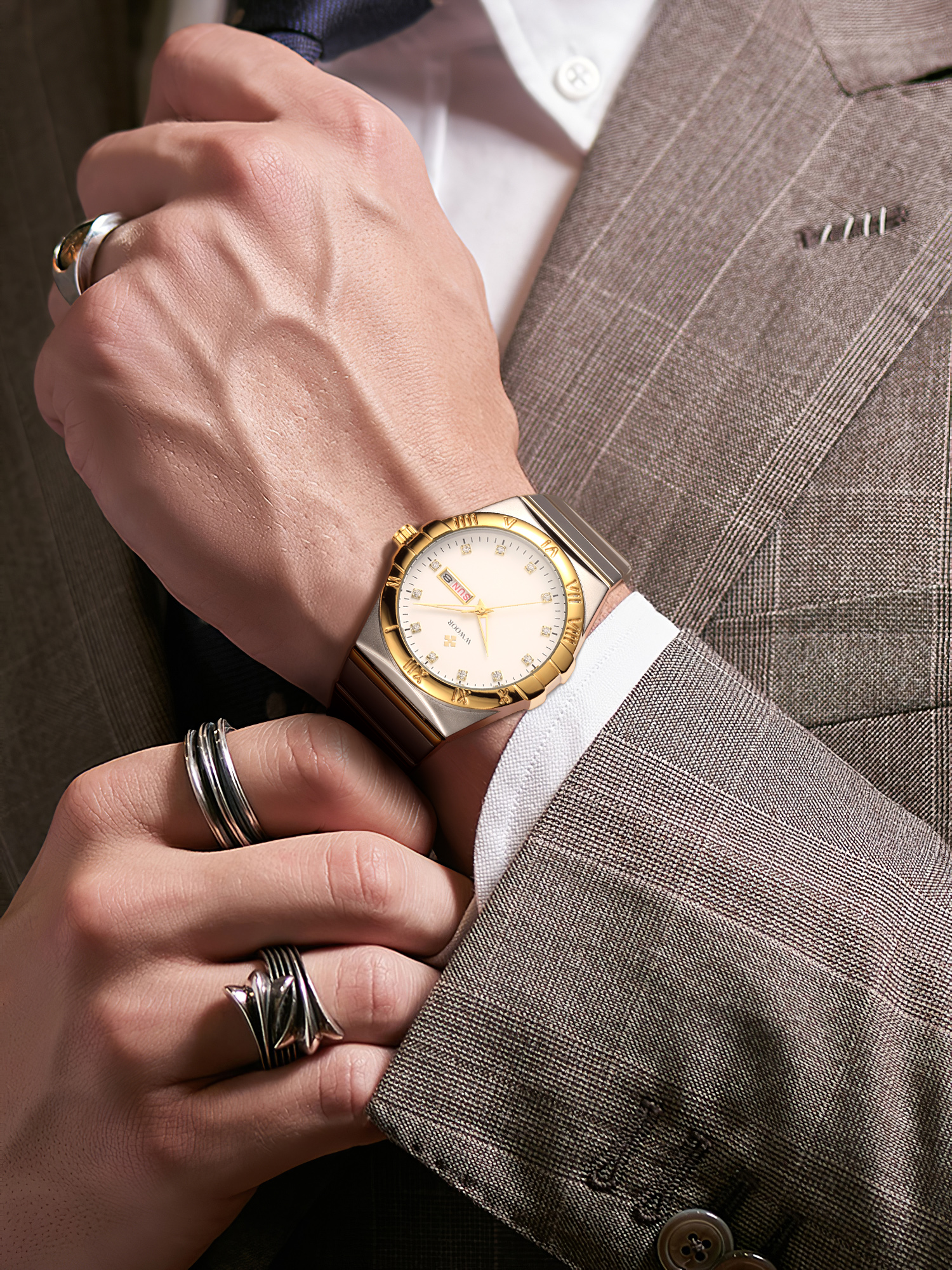 WWOOR Nocturne Silver Gold White - 6