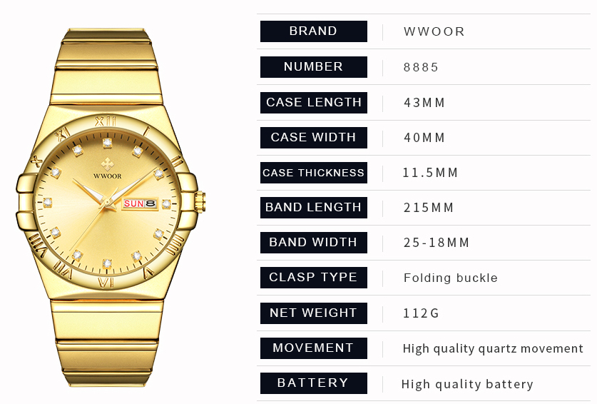 WWOOR Nocturne Gold Black - 7
