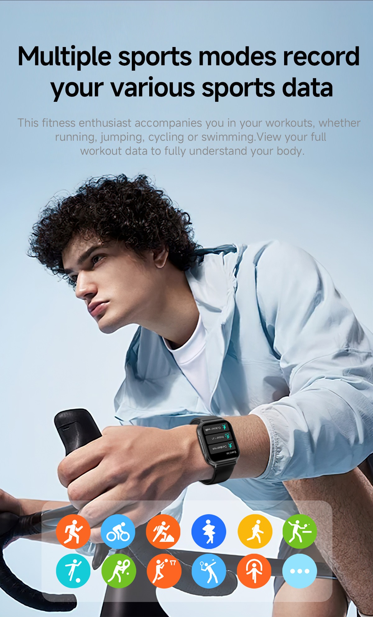 Philippe Palmer Smart Watch LP13 Silver - 14