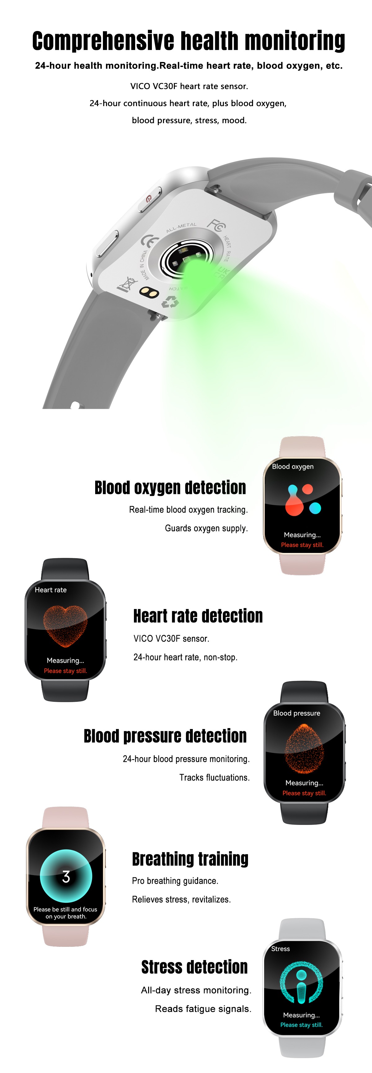 Philippe Palmer Smart Watch LP27 AMOLED Orange - 10