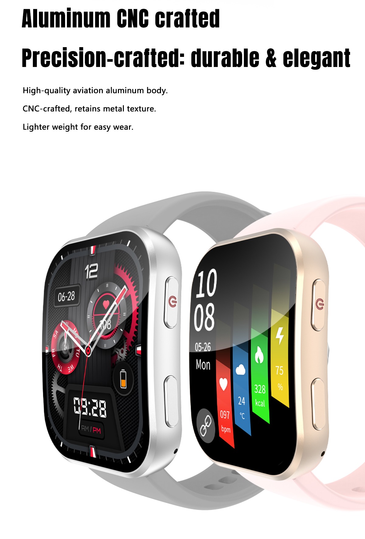 Philippe Palmer Smart Watch LP27 AMOLED Orange - 5