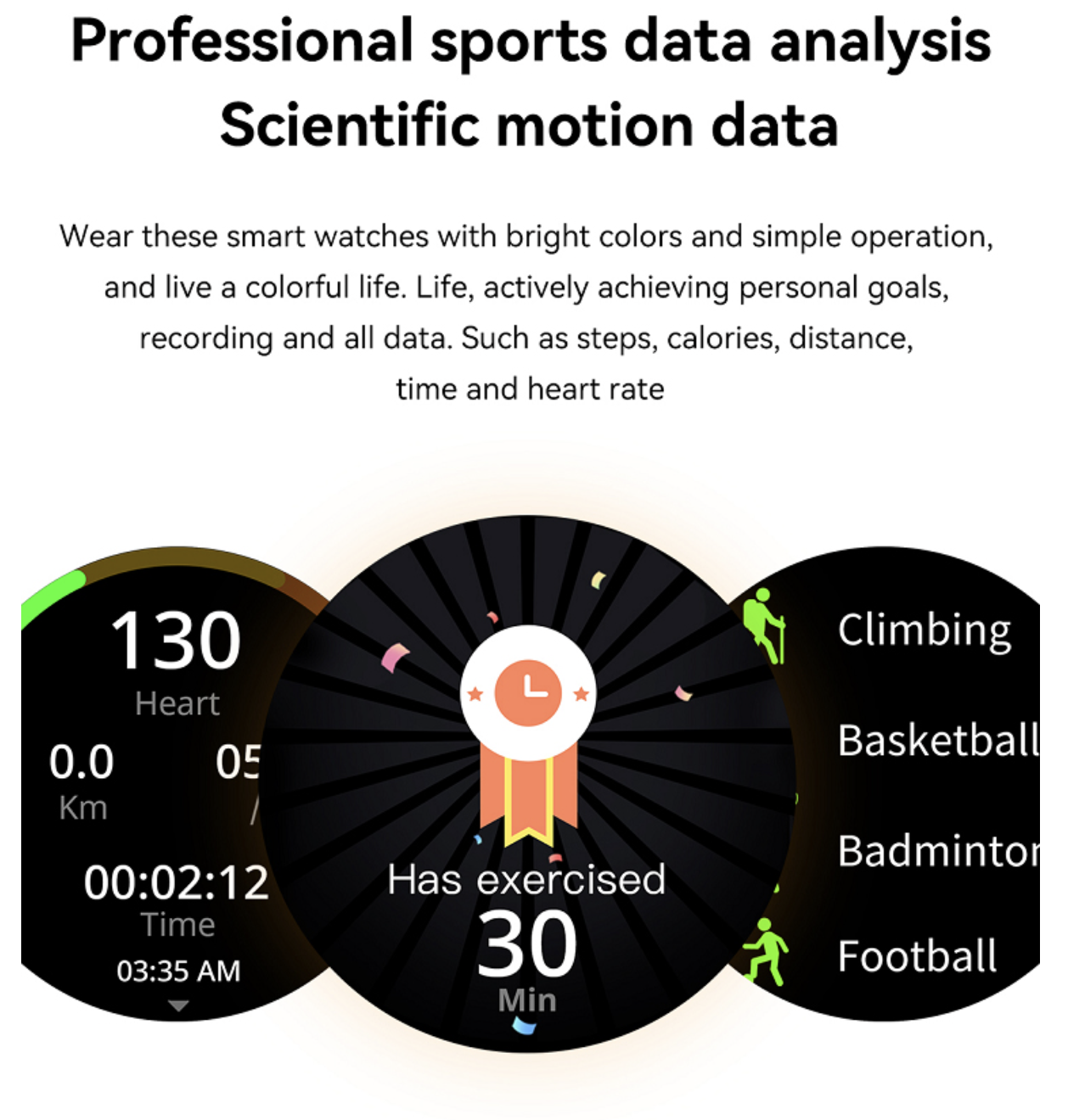 Philippe Palmer Smart Watch LP55 AMOLED Gold/Pink - 30