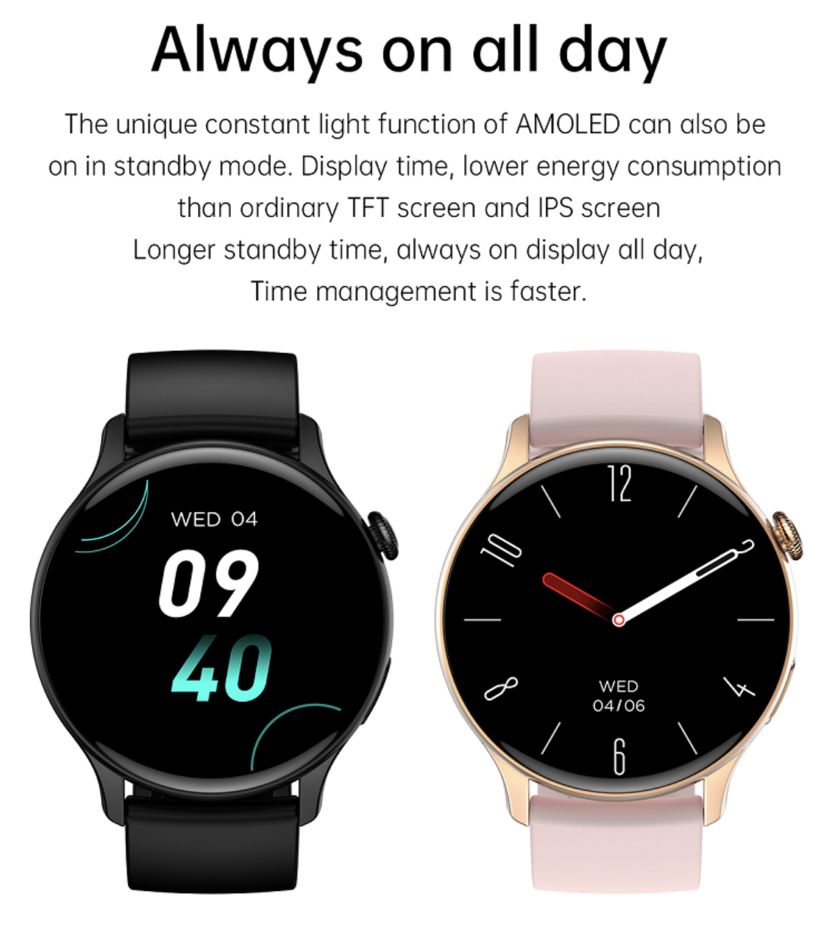 Philippe Palmer Smart Watch LP55 AMOLED Silver - 22