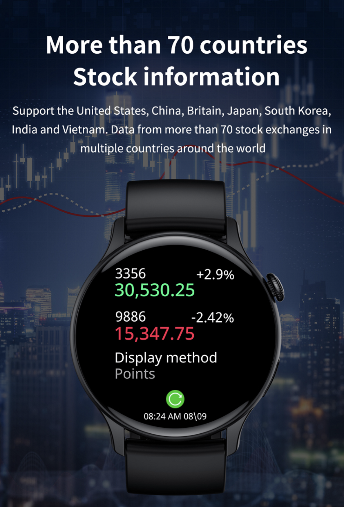 Philippe Palmer Smart Watch LP55 AMOLED Silver - 11