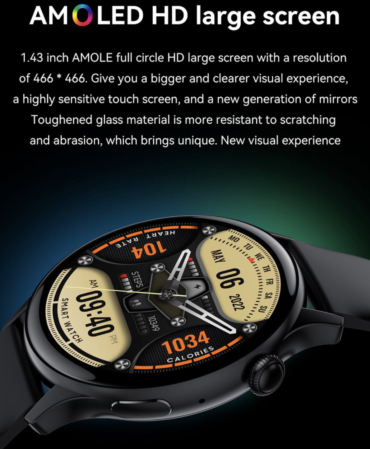 Philippe Palmer Smart Watch LP55 AMOLED Silver - 16
