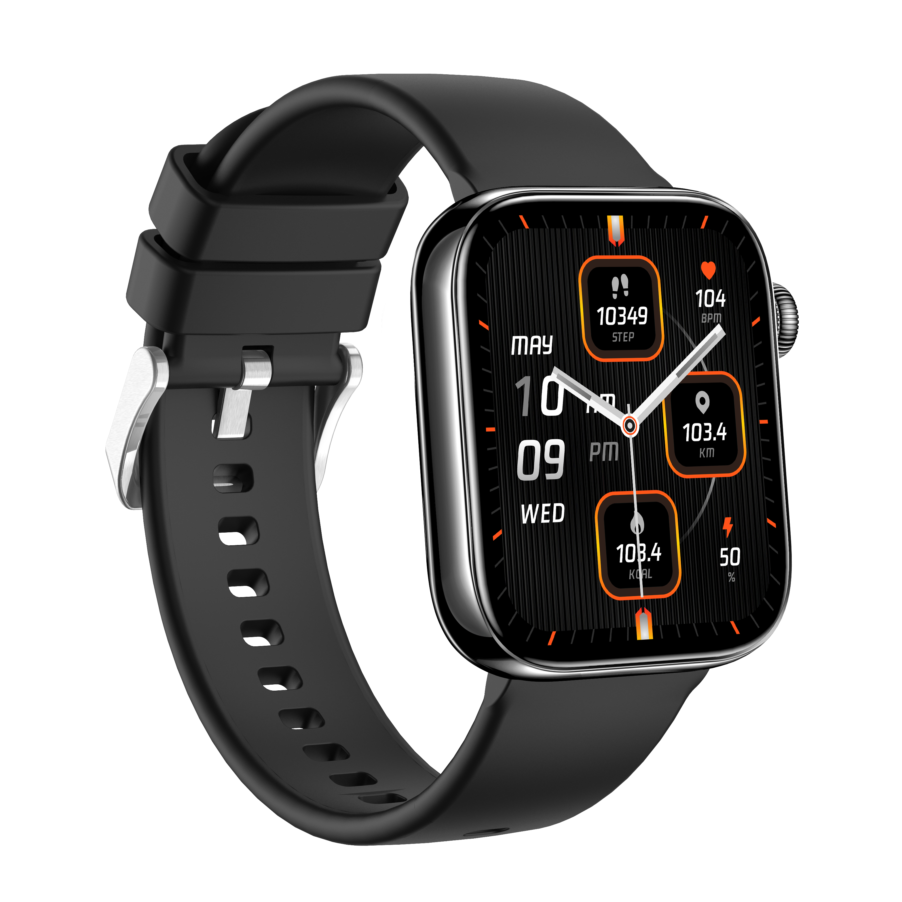 Philippe Palmer Smart Watch LP51 AMOLED Black - 10