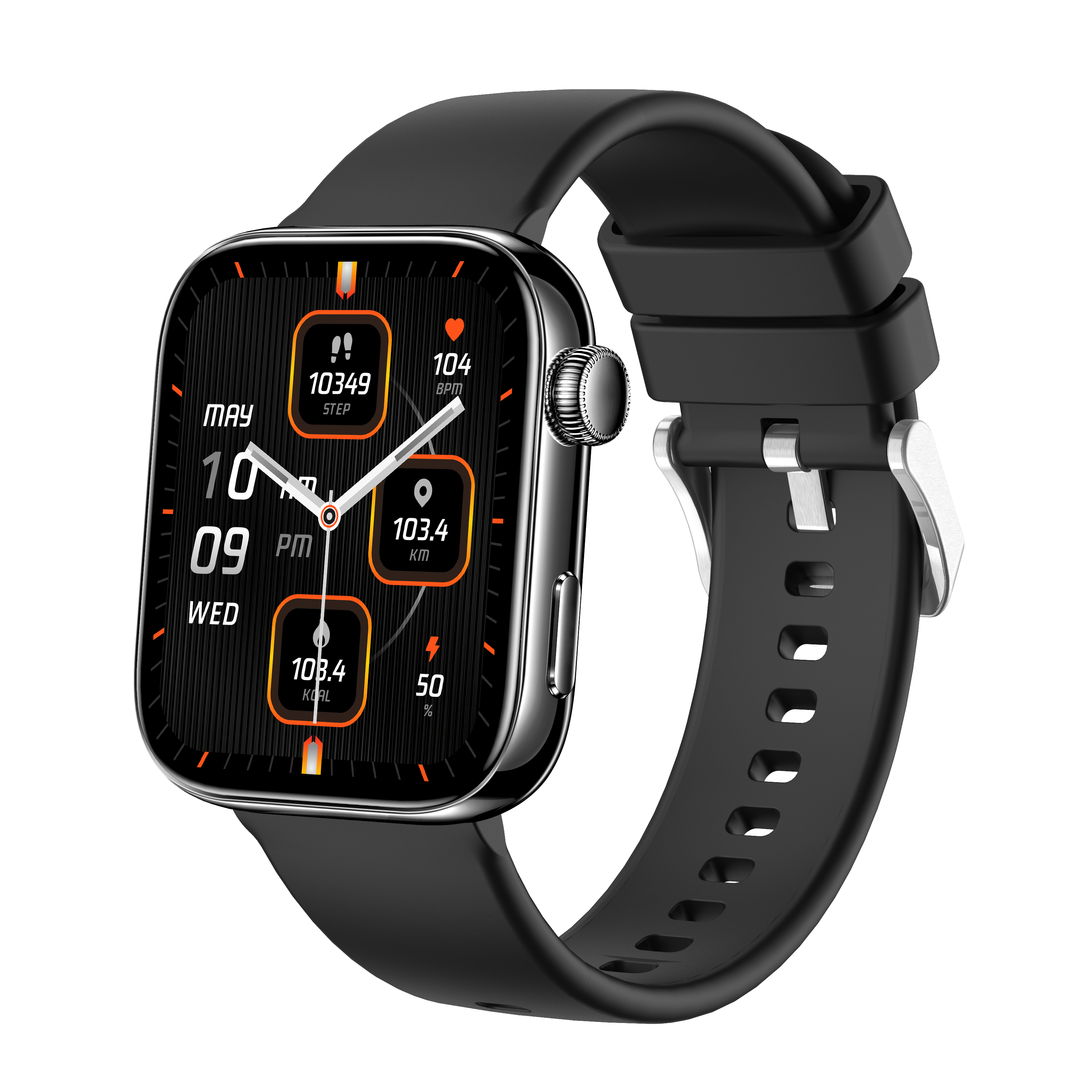 Philippe Palmer Smart Watch LP51 AMOLED Black - 4