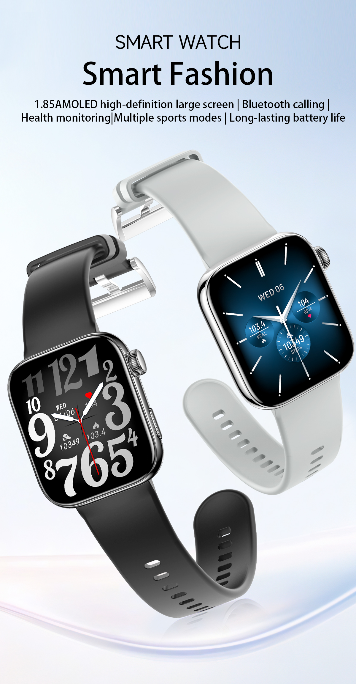 Philippe Palmer Smart Watch LP51 AMOLED Gold - 21